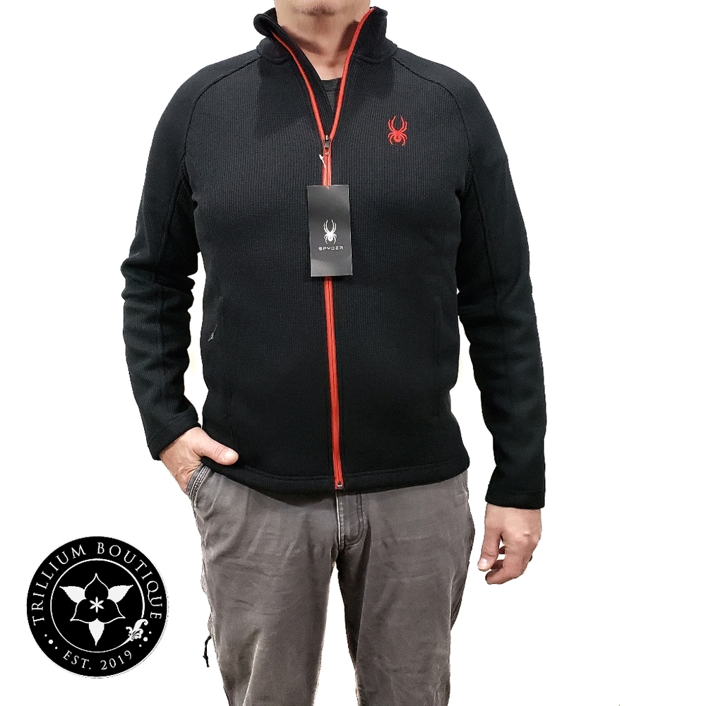 BUNDLE: Spyder Constant Full Zip Sweater Medium & Concept One Star Wars Cap Hat - Picture 2 of 14